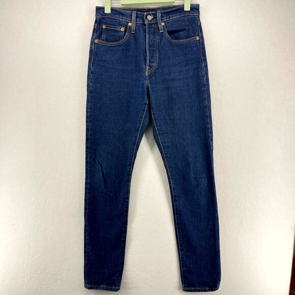 Levi Strauss & Co. 501 xx Big E Tab Button Front Jeans Ladies size 26W 30L - Picture 2 of 15